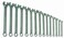 Williams MWS-15A 15-Piece Super Combo Wrench Set