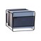 Mind Reader Hanging File Folder Organizer, Desktop Organizer, Storage, Office, Metal Mesh, Black