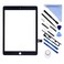 First Choose Touch Screen Digitizer Repair Kit for iPad 6 6th Generation 2018 9.7inch ,A1893 A1954Front Glass Replacement ,Without Home Button,Not Include LCDPre-Installed AdhesiveTools ,Black