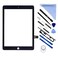 First Choose Touch Screen Digitizer Repair Kit for iPad 6 6th Generation 2018 9.7inch ,A1893 A1954Front Glass Replacement ,Without Home Button,Not Include LCDPre-Installed AdhesiveTools ,Black