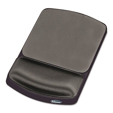 Fellowes Gel Mouse Pad Wrist Support - Graphite ,91741