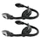 Mares Bungee StrapsReplacement Part for Scuba Diving Open Heel Fins - Pair, Black, Regular