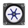 FOSA Flow Meter Indicator for PC Water Cooling System, G1/4 Threaded 6 Impeller 3 Ways Computer Water Flow Meter