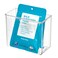 iDesign Adhesive Organizer Bin - Clear