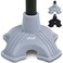 Vive Cane Tip - Self Standing Quad Base Replacement for Most Walking Canes