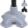 Vive Cane Tip - Self Standing Quad Base Replacement for Most Walking Canes