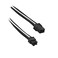 CableMod Classic ModFlex Sleeved 6-pin PCI-e Extension ,BlackWhite, 45cm