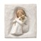 Willow Tree Comfort Plaque, Sculpted Hand-Painted Bas-Relief