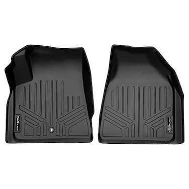 SMARTLINER Custom Fit Floor Mats 1st Row Liner Set for 2008-2017 Buick Enclave