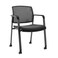 Staples Workplace 2.0 GuestReception Chair, Mesh, Stackable, Black