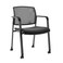Staples Workplace 2.0 GuestReception Chair, Mesh, Stackable, Black