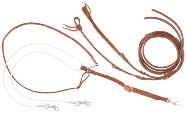 Tough 1 Harness Leather German Martingale
