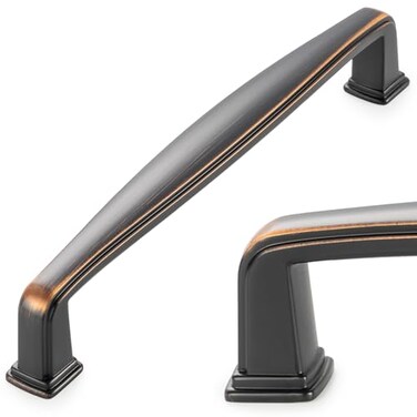 KOOFIZO 10 Pack 5 in Oil Rubbed Bronze Cabinet Pulls, Drawer Handles 1817