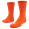 Sof Sole Baseball/Softball Over-the-Calf Team Athletic Performance Socks ,2 Pair, Small, Orange