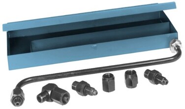 OTC 4202 6-Piece Nozlrater Nozzle Tester Adapter Set with Storage Case