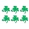 DII Decorative Unique Novelty Napkin Ring Set, St. Patrick's Shamrock, 6 Count
