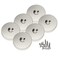 Magnetpro 6 Pieces Disc Magnets with Counterbore 20 LB Force