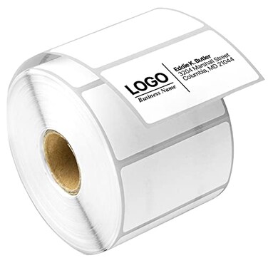 OfficeSmartLabels 2.25" x 1.25" Direct Thermal Label, 4 Rolls, 1000/Roll