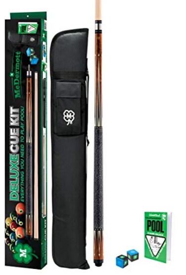 McDermott Deluxe Pool Cue Kit ,20oz