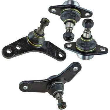TRQ Front Lower Driver and Passenger Side Ball Joint Set