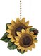 Clementine Sunflower Ladybug Floral Kitchen Ceiling Fan Light Pull