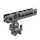 NICEYRIG Quick Release NATO Top Handle with 15mm Rod Clamp Cold Shoe Mounts