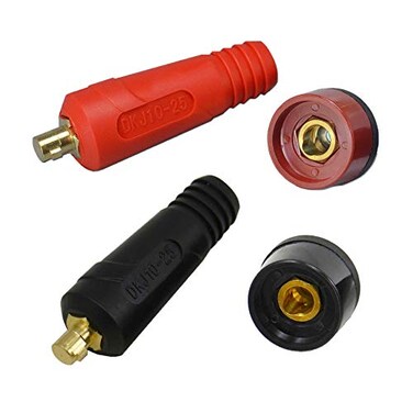 RIVERWELD TIG Welding Cable Panel Connector DKJ10-25 DKZ10-25 200A 4pcs
