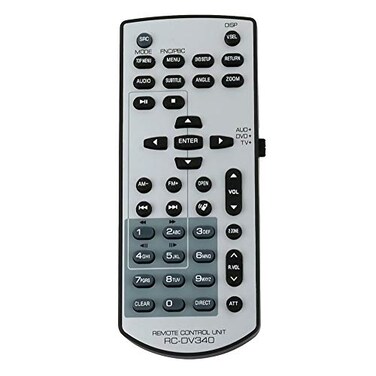 UBay RC-DV340 Remote Control Replaced for Kenwood Audio System RCDV340