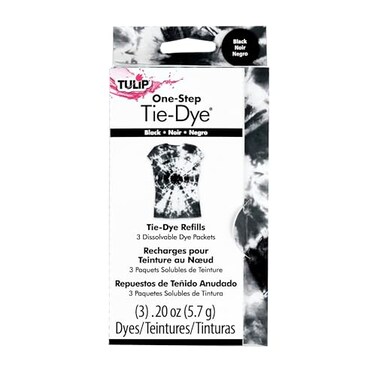Tulip One-Step Tie-Dye Kit Dye Refill Packs, Black