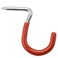 National Hardware Hammer-in Storage Hooks, 1", 3-Pack, Red Vinyl Coated
