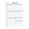 321Done Weekly Checklist Notepad, 5.5x8.5 Inches, 50 Sheets, Undated