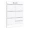 321Done Weekly Checklist Notepad, 5.5x8.5 Inches, 50 Sheets, Undated