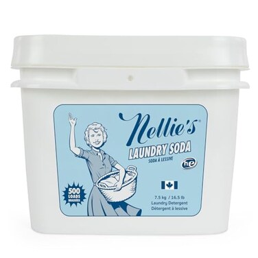 Nellie's Laundry SodaPowder Laundry Detergent 500 LoadsMade in Canada