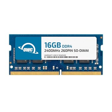 OWC Memory 16GB DDR4 PC4-19200 2400MHz SO-DIMM RAM