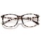 Cyxus Blue Light Blocking Glasses Women, Square Oversize Frame 8121