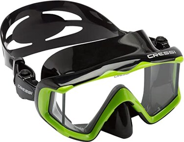 CRESSI Pano 3, Black/Lime