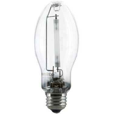 Sunlite 03615-SU LU100/MED High Pressure Sodium Light Bulb, 100 Watts, ED17/MED, Medium Base ,E26, ANSI Code S55, 8500 Lumen, 20000 Life Hours, Clear, 2100K