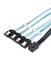 CableCreation Internal HD Mini SAS,SFF-8643 Hostto 4X SATA ,TargetCable