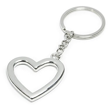Elechobby Lucky Key Chain ,Heart-shaped