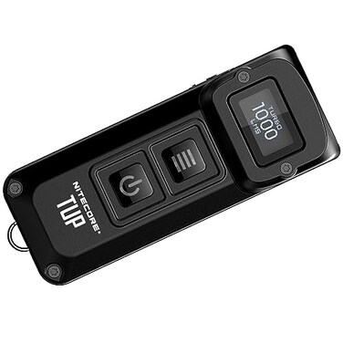 Nitecore TUP 1000 Lumen RCHRGBL Keychain Flashlight Black