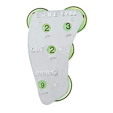Champro Steel Indicator, 4 Dial ,Silver/Optic