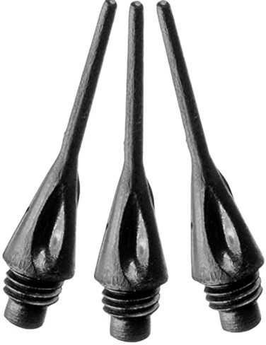 Viper by Viper Diamond Tips 1/4" Black 1000Ct Soft Dart Tips