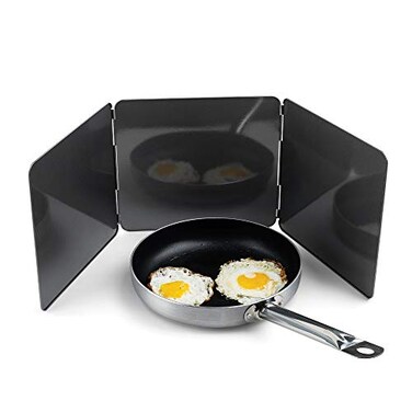 Fox Run Splatter Shield, 3 Sided Frying Splatter Guard For Stove Top