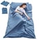 Mannice Lightweight Sleep Sack, Compact Sleeping Bag Liner Travel Sheets for Hotel