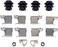Dorman HW13671 Rear Disc Brake Hardware Kit