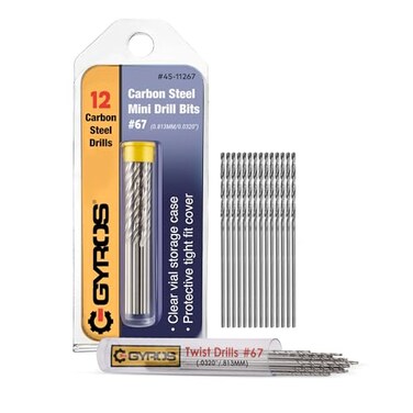 gyros 12-25 Drill bits ,67 ,.0320/.813MM, 12