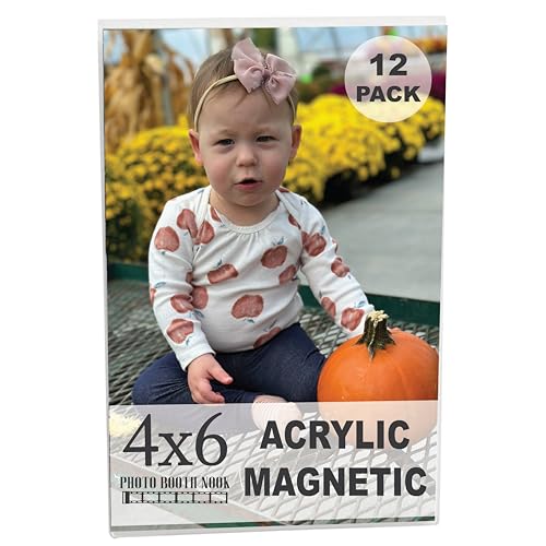 photobooth Photobooth Photo Booth Nook 4x6 Acrylic Magnetic Picture Frames