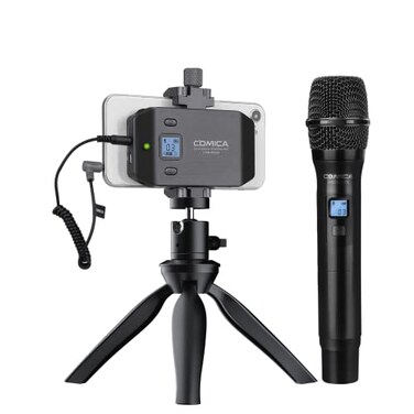 COMICA CVM-WS50,HHandheld Microphone for iPhoneAndroid