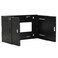 NavePoint 6U Patch Panel Bracket Wall Mount Patch Panel Rack for 19 Networking Equipment“ Expandable Mounting Depth 9.5 to 15.5 4U IT Rack 40lbs Weight Capacity Pre-Assembled