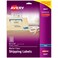 Avery Full Sheet Printable Shipping Labels, 8.5" x 11", Matte Clear, Inkjet, Create Custom Labels Using Scissors or Electronic Cutting Machines, 25 Total ,8665